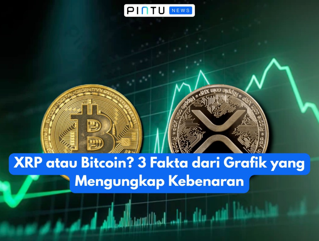 Gambar XRP atau Bitcoin? 3 Fakta dari Grafik yang Mengungkap Kebenaran