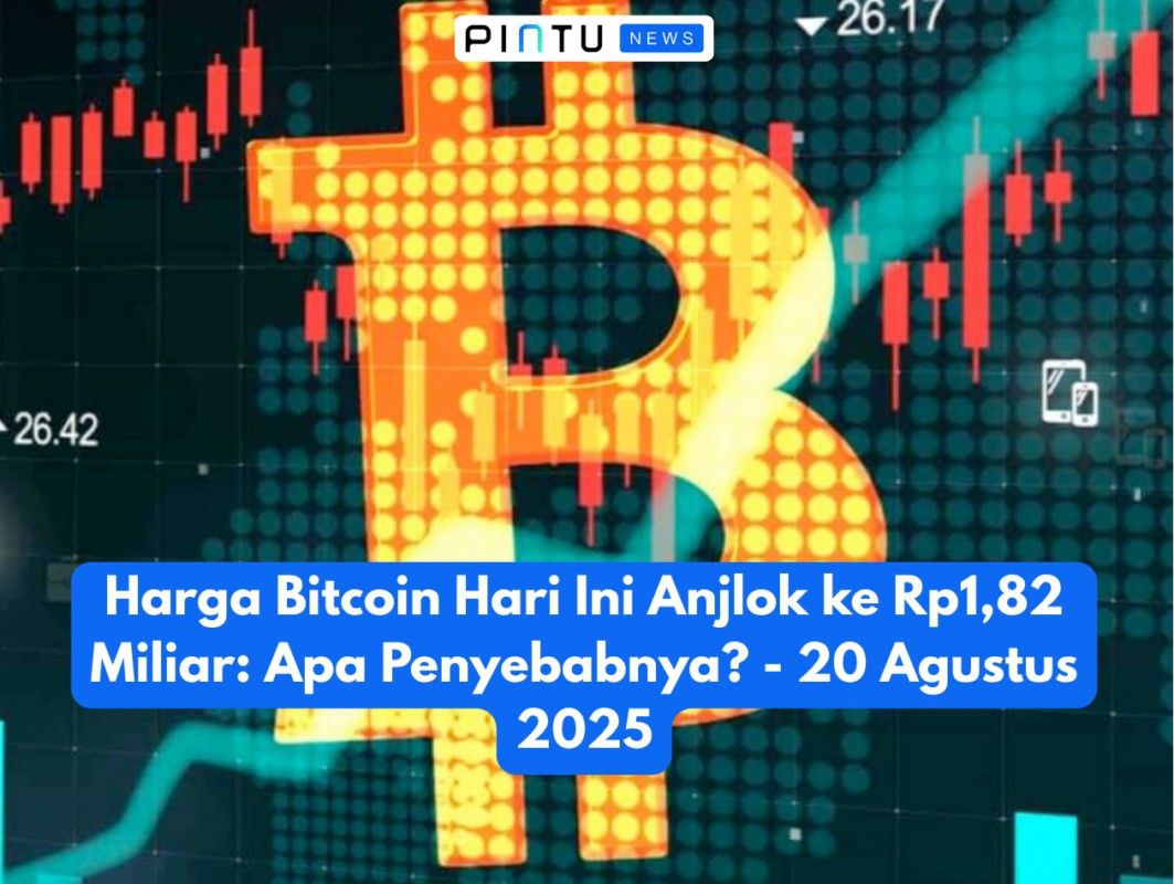 Harga Bitcoin Hari Ini Anjlok ke Rp1,82 Miliar: Apa Penyebabnya? – 20 Agustus 2025