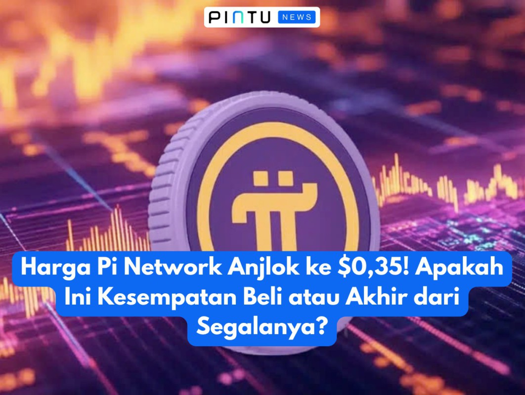 Gambar Harga Pi Network Anjlok ke $0,35! Apakah Ini Kesempatan Beli atau Akhir dari Segalanya?