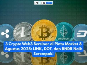3 Crypto Web3 Bersinar di Pintu Market 8 Agustus 2025: LINK, DOT, dan RNDR Naik Serempak!