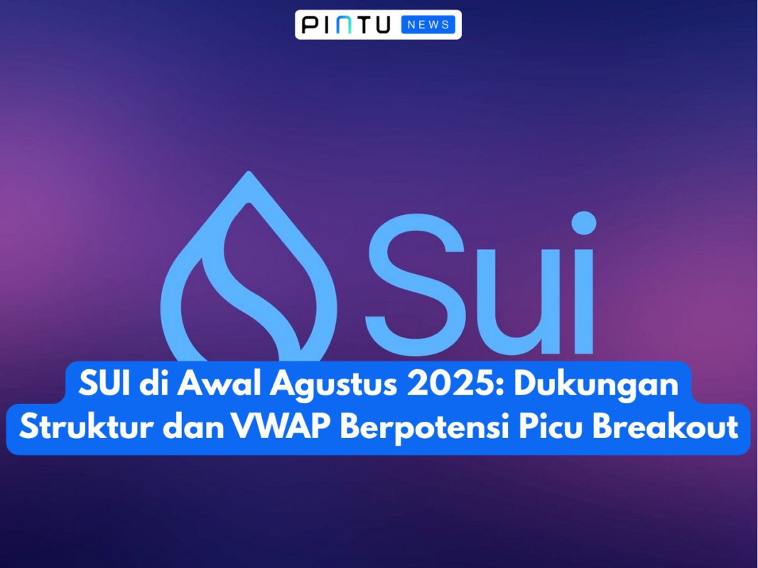 Gambar SUI in Early August 2025: Structure Support and VWAP Potentially Trigger Breakout