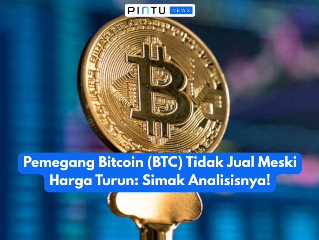 Gambar Bitcoin (BTC) holders are not selling despite falling prices: Check out the Analysis!