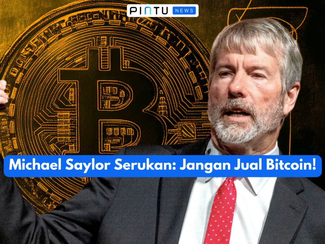 Gambar Michael Saylor Serukan: Jangan Jual Bitcoin!