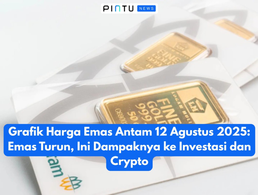 Gambar Grafik Harga Emas Antam 12 Agustus 2025: Emas Turun, Ini Dampaknya ke Investasi dan Crypto
