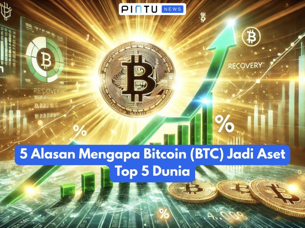 5 Alasan Mengapa Bitcoin (BTC) Jadi Aset Top 5 Dunia