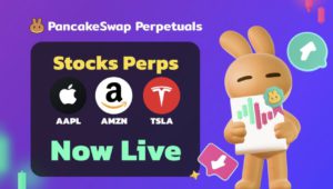 PancakeSwap Luncurkan Kontrak Saham Apple, Amazon, dan Tesla!