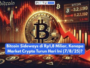 Bitcoin Sideways at IDR 1.8 Billion, Why is the Crypto Market Down Today (8/7/25)?