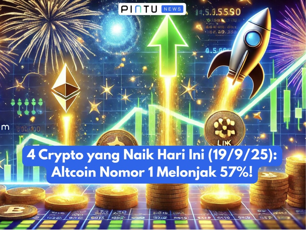Gambar 4 Crypto yang Naik Hari Ini (19/9/25): Altcoin Nomor 1 Melonjak 57%!