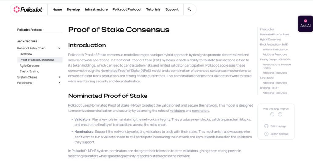 polkadot eco-friendly blockchain