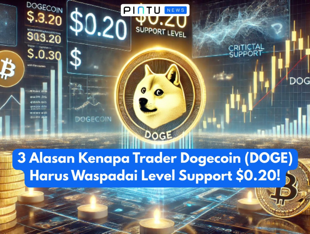 Gambar 3 Alasan Kenapa Trader Dogecoin (DOGE) Harus Waspadai Level Support $0.20!