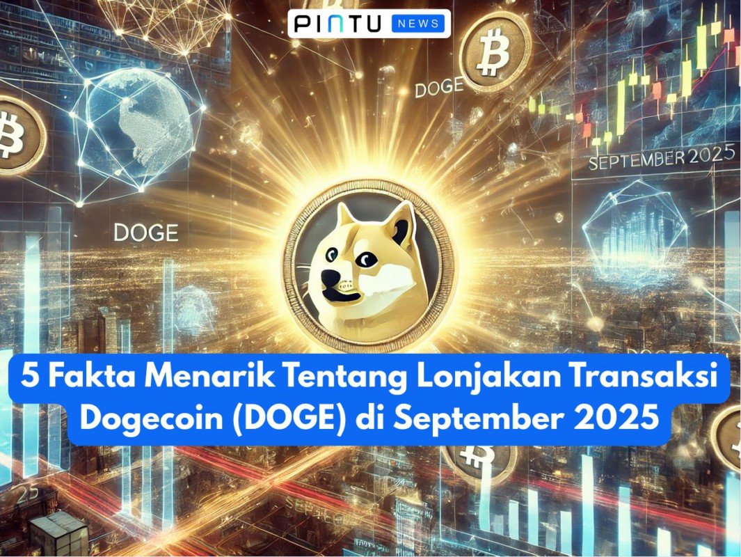 Gambar 5 interesting facts about Dogecoin (DOGE) transaction surge in September 2025