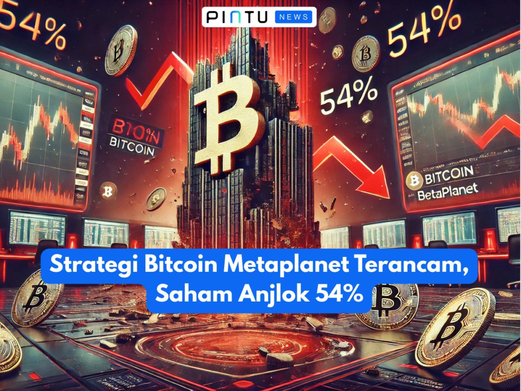 Strategi Bitcoin Metaplanet Terancam, Saham Anjlok 54%