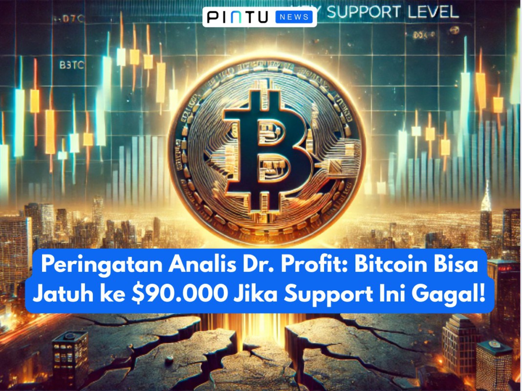 Peringatan Analis Dr. Profit: Bitcoin Bisa Jatuh ke $90.000 Jika Support Ini Gagal!