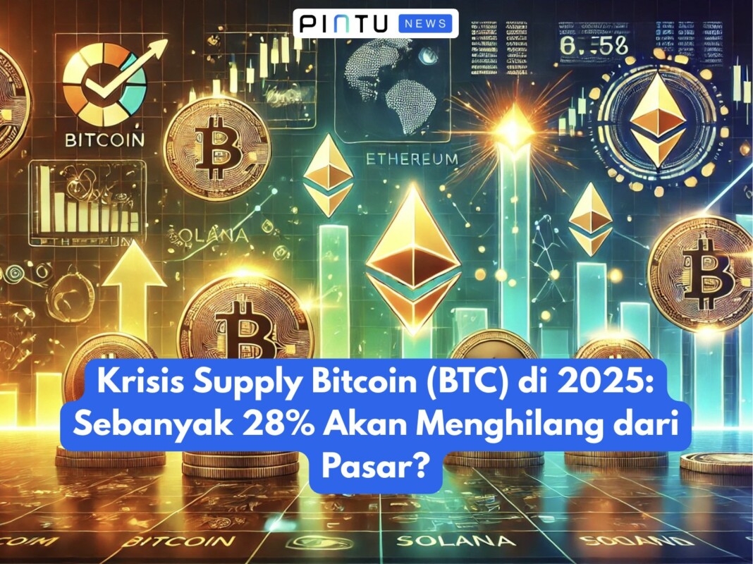 Krisis Supply Bitcoin (BTC) di 2025: Sebanyak 28% Akan Menghilang dari Pasar?