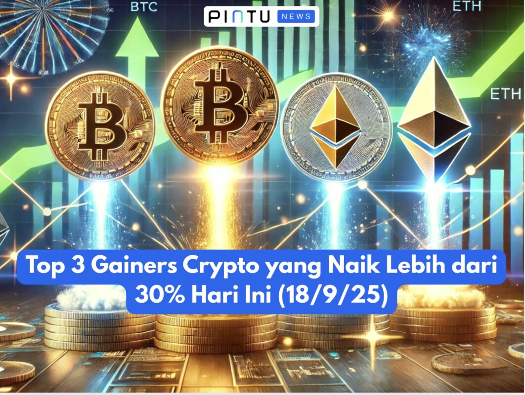 Gambar Top 3 Gainers Crypto yang Naik Lebih dari 30% Hari Ini (18/9/25)