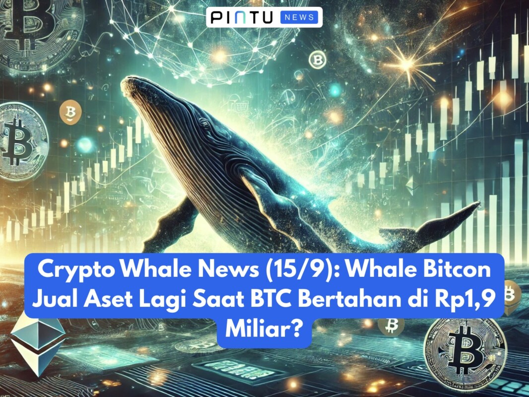 Gambar Crypto Whale News (15/9): Whale Bitcon Jual Aset Lagi Saat BTC Bertahan di Rp1,9 Miliar?