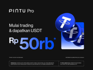 Mulai Trading Crypto di Pintu Pro dan Dapatkan Bonus USDT Senilai Rp50.000!