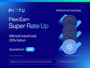 Pengguna Fitur Pintu Earn Naik Hampir 50%, PINTU Perpanjang Program Flexi Earn Super Rate Up!