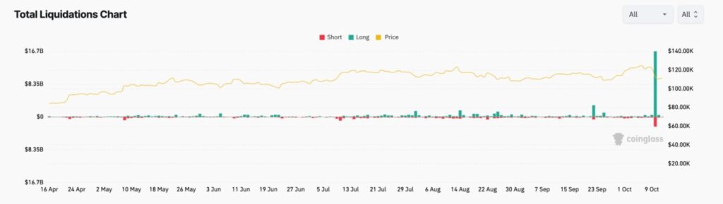 total crypto market liquidation