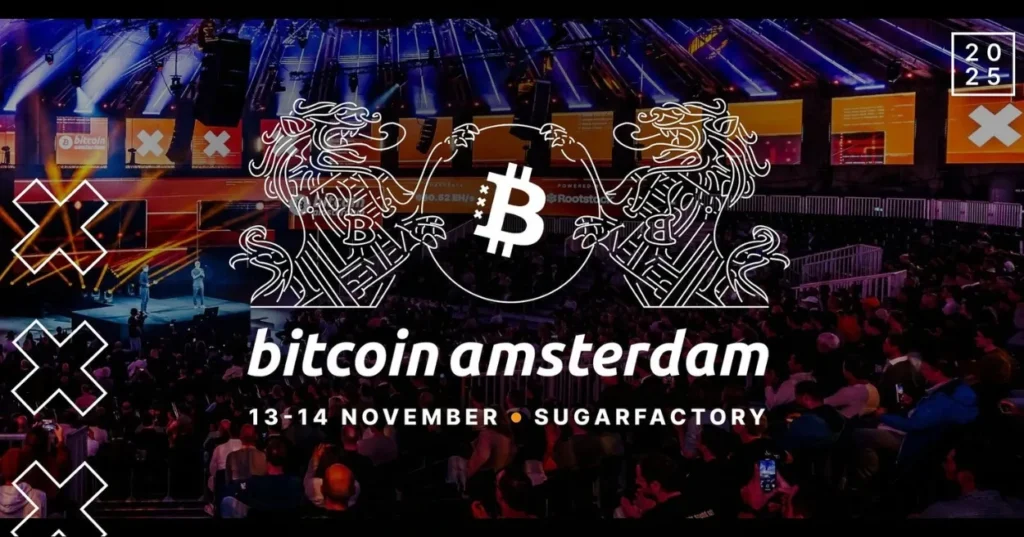 Bitcoin Amsterdam 2025 – Amsterdam, 13–15 November 2025