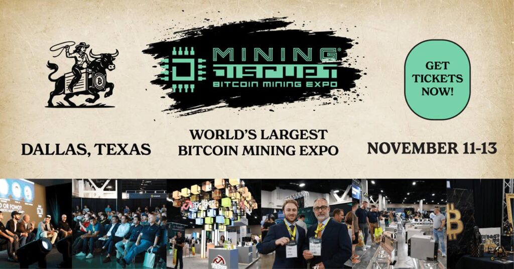 Mining Disrupt Conference 2025 – Texas, 12–14 November 2025