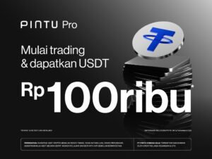 Mulai Trading Crypto di Pintu Pro, Dapatkan Hadiah Senilai Rp100.000 dalam USDT
