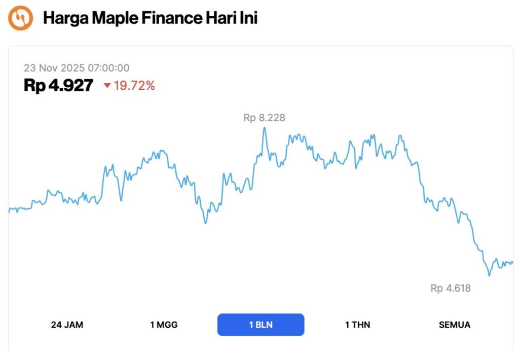 harga maple
