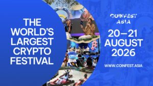 Coinfest Asia, Festival Crypto Terbesar di Dunia, Siap Digelar pada 20–21 Agustus 2026!