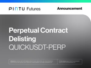 Pengumuman: Delisting Token QUICKUSDT-PERP di Pintu Futures