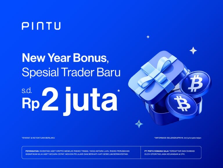 Beli Crypto Pertama di Pintu dan Menangkan Total Hadiah up to Rp2.000.000!
