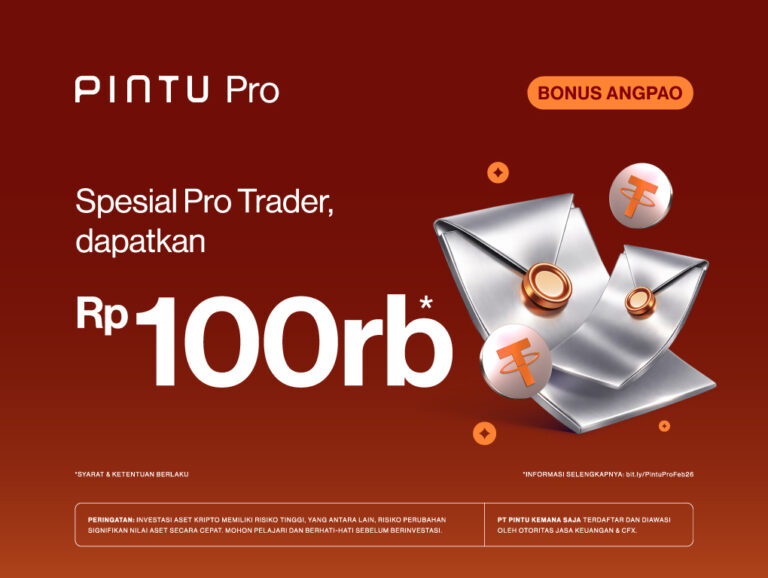 Spesial Pro Trader: Trading Crypto Pertama di Pintu Pro, Dapatkan Bonus Senilai Rp100.000!