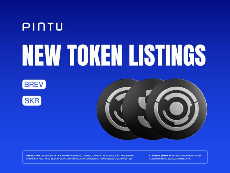 Pintu Listing 2 Token Baru, Kamis 29 Januari 2026: BREV dan SKR