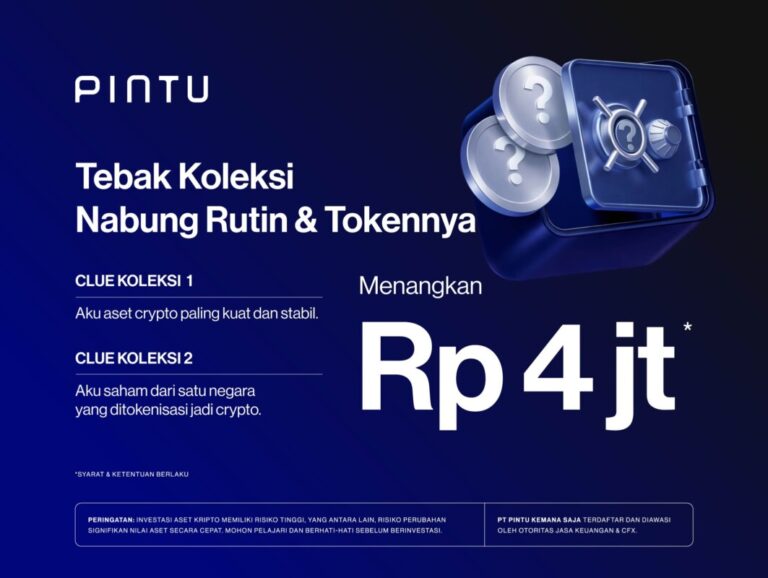 Pintu Giveaway 2026: Menangkan Total Hadiah USDT Rp4 Juta dalam USDT di X!