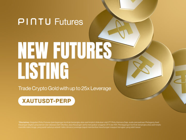 Pintu Futures Listing Token XAUTUSDT-PERP 4 Februari 2026