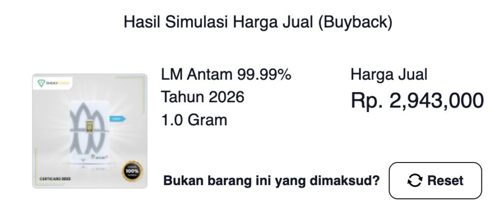 antam gold buyback price