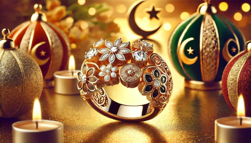 cincin emas 17k lebaran