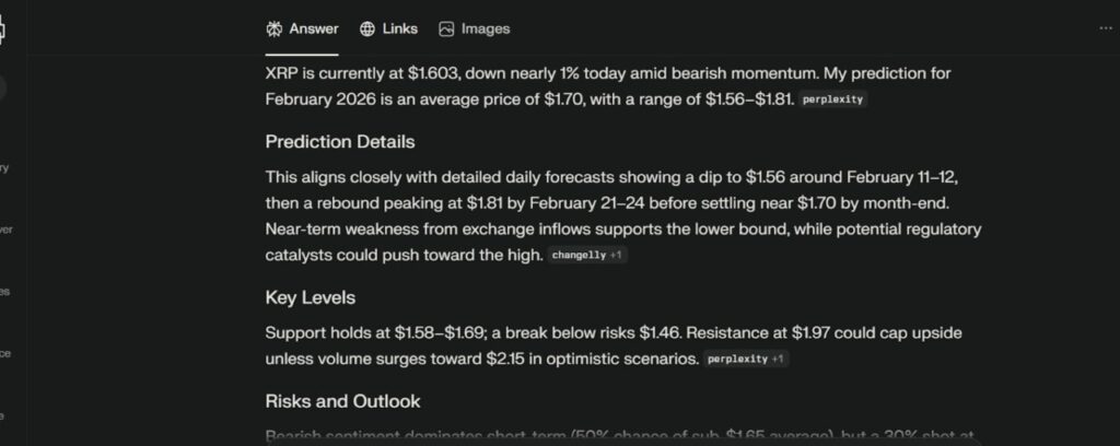 xrp chatgpt prediction