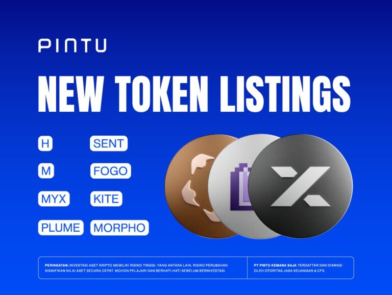 Pintu Listing 8 Token Baru, Kamis 12 Maret 2026: Humanity Protocol Hingga Morpho