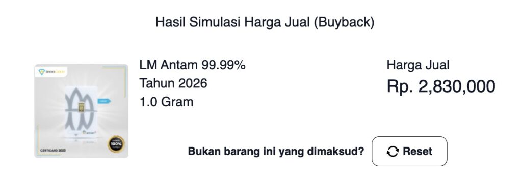 harga buyback emas antam