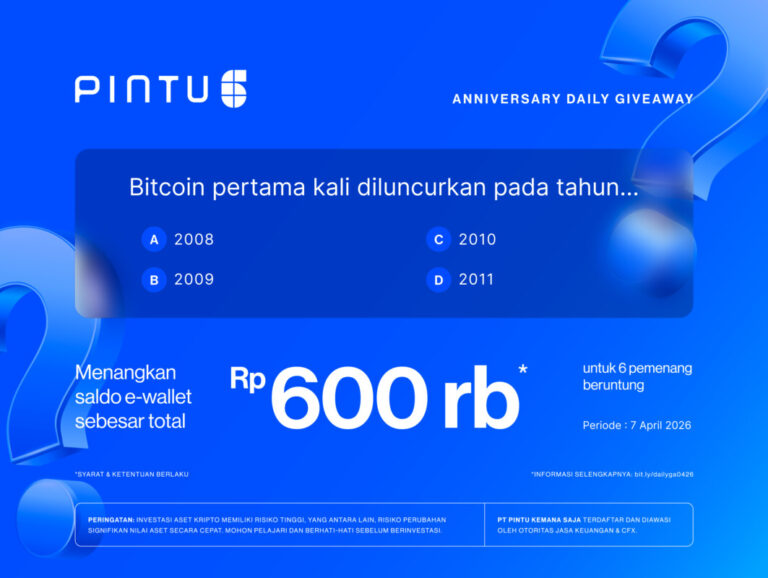 Anniversary Daily Giveaway: Ikut dan Menangkan Saldo E-Wallet Sebesar Total Rp600.000!