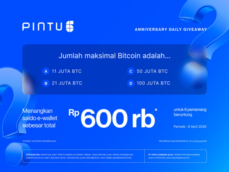 Anniversary Daily Giveaway: Ikut dan Menangkan Saldo E-Wallet Sebesar Total Rp600.000!