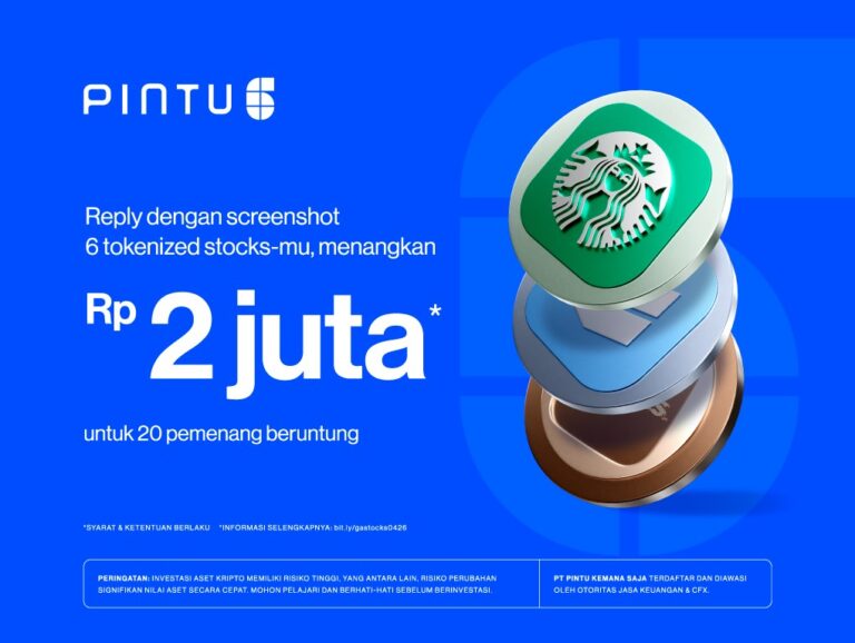 Reply dan Screenshot 6 Tokenized Stocks-mu, Menangkan Hadiah Senilai Total Rp2 Juta!
