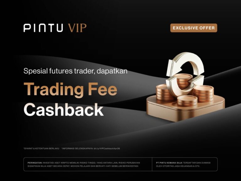 Spesial Pintu Futures: Dapatkan Cashback Hingga Rp3 Juta dengan Volume $250.000 – April 2026
