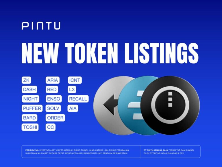 Pintu Listing 16 Token Baru, 14 April 2026