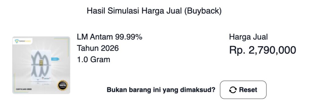 antam gold buyback price