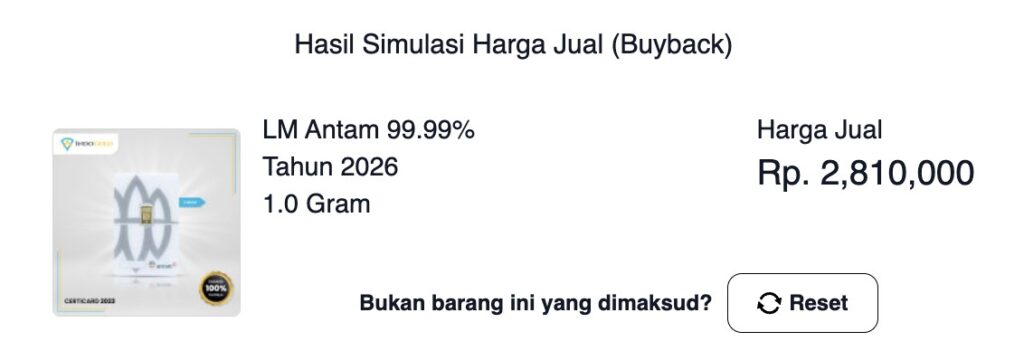 antam gold buyback price