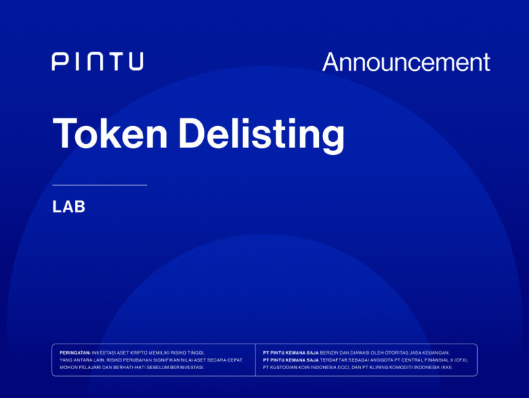 Pengumuman: Delisting Token LAB di Pintu