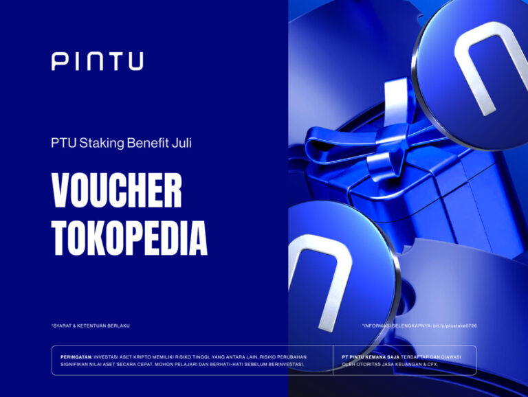 [Promo Tokopedia] Staking PTU, Dapatkan Voucher Tokopedia Gratis di Juli 2026