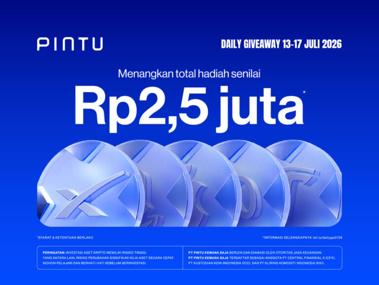Ikuti Daily Giveaway, Menangkan Total Hadiah Senilai Rp2,5 Juta!