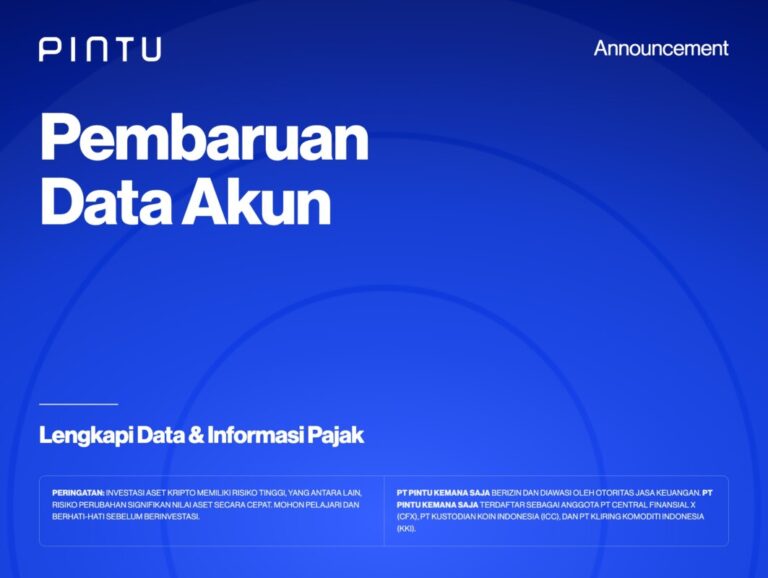 Pengumuman: Pembaruan Data Pengguna 2026